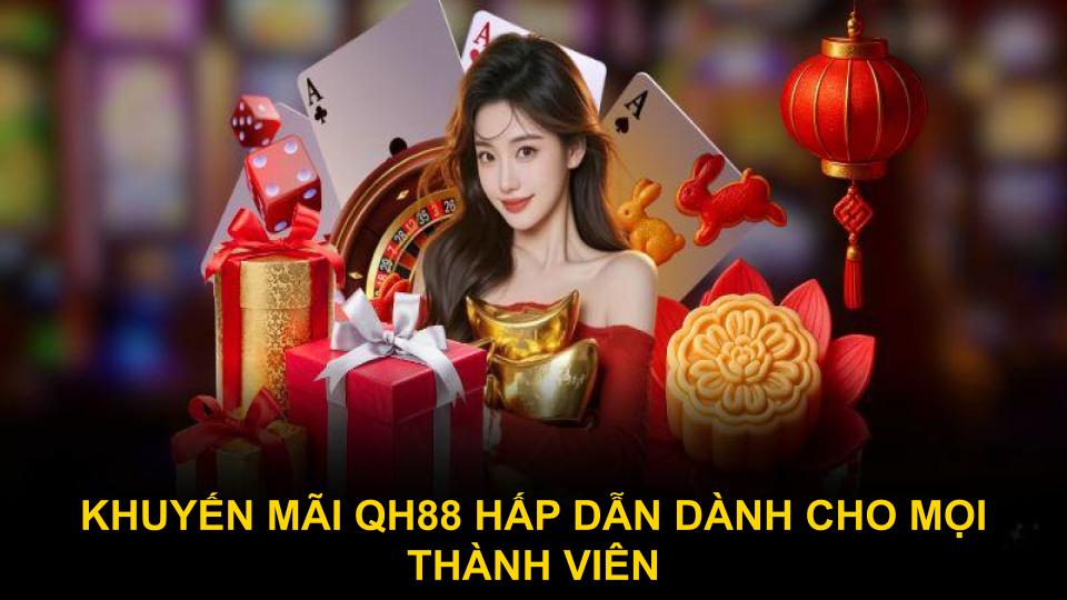 Khuyến mãi QH88 hấp dẫn dành cho mọi thành viên
